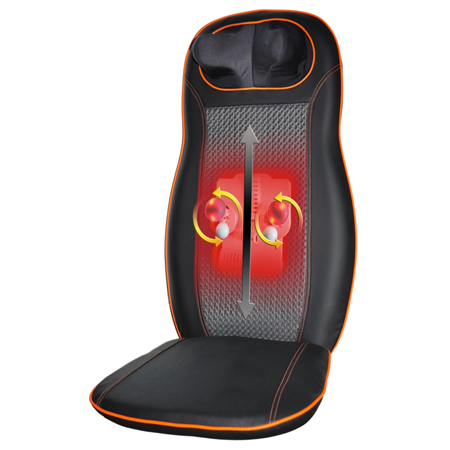 3D SHIATSU MASSAGE CUSHION WITH NECK MASSAGE|MASSAGE CUSHION|massage cushion, shiatsu massage cushion, back massage cushion, car massage cushion